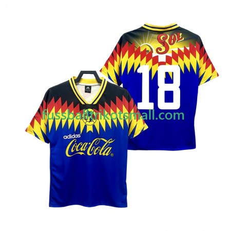 Fußballtrikots Club América 18 1995 Retro Kurzarm Auswärts-trikot kaufen